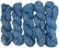 Handgesponnen wol: Blauw 1867