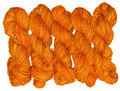 Handspun wool: Orange 1938