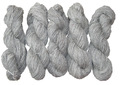 Handspun wool : Light gray 2002