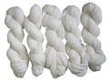 Handspun wool :Off White Wool 2005