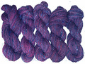 Hand spun wool.Flamed Purple 1843