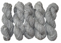 Handgesponnen wol: Naturel Grijs 2526