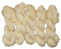 Hand-spun wool: Ecru 1990